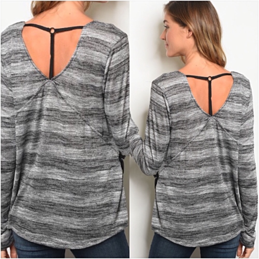 📍SALE Surplice Bow V-Neck Tunic Top M - Picture 4 of 7